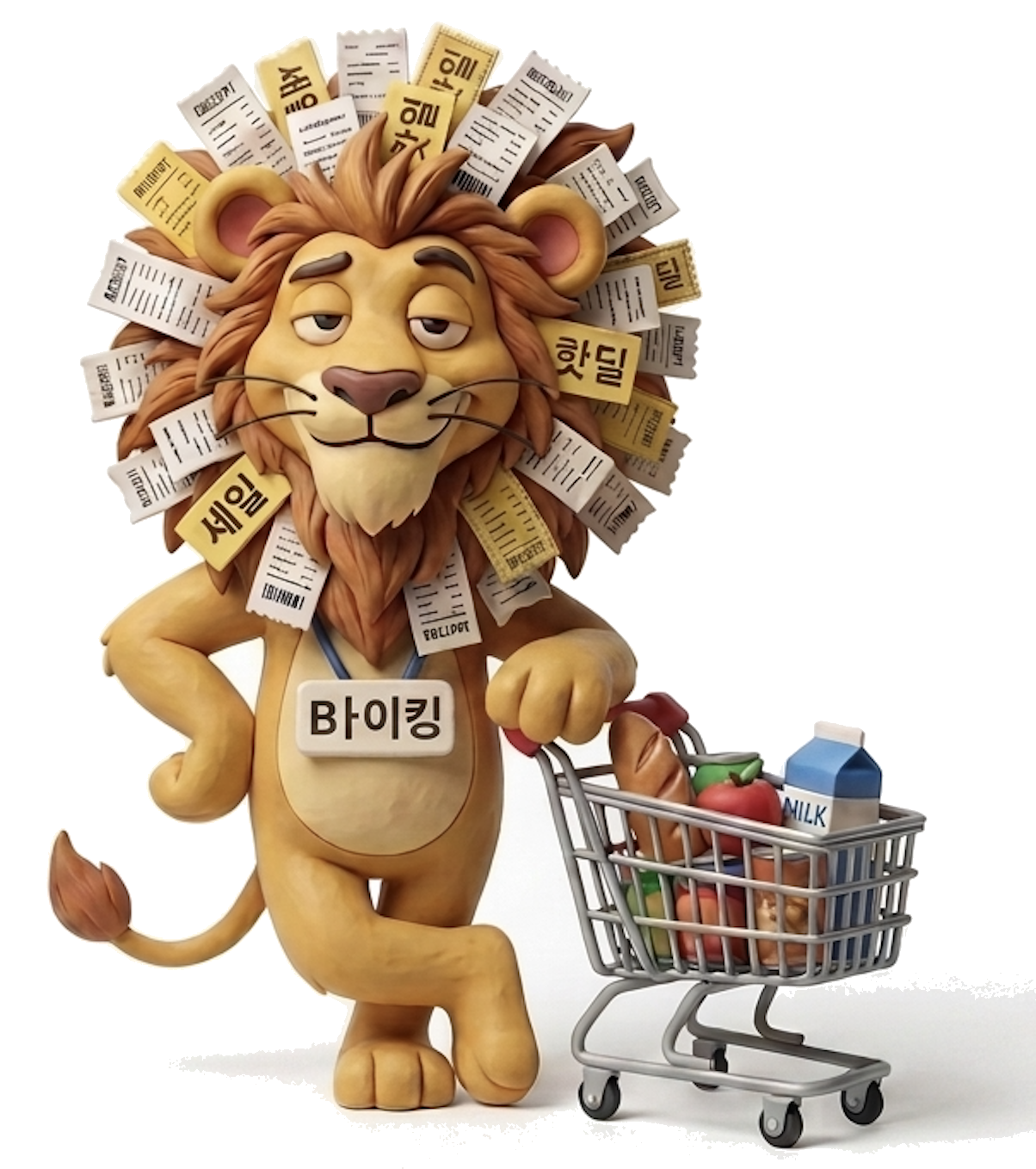 사자왕 Bㅏ이킹 캐릭터 워터마크